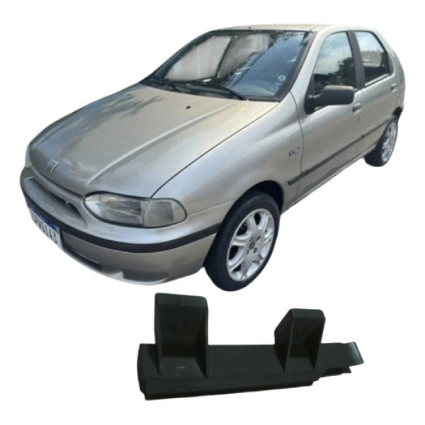 Guia Vidro Porta Dianteira Esquerda Fiat Palio 1997 1.0 Orig Preto