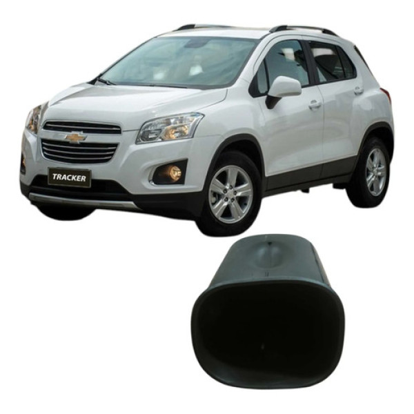 Borracha Porta Copo Console Central Tracker 2015 Original Preto