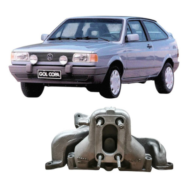 Coletor De Escapamento Volkswagen Gol 1994 Original