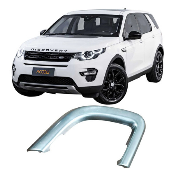 Friso Moldura Porta Dianteiro Direito Discovery Sport 2018 Cinza