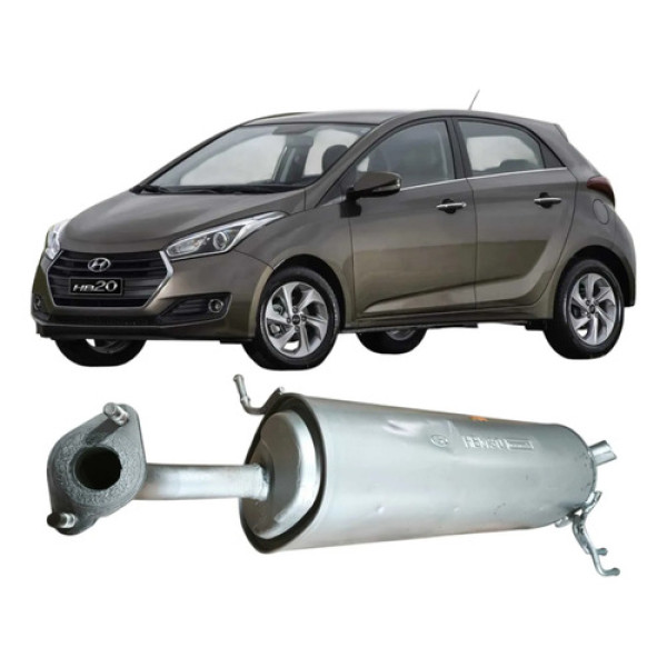 Ponteira Escapamento Hyundai Hb20 2016 1.0 3c Original