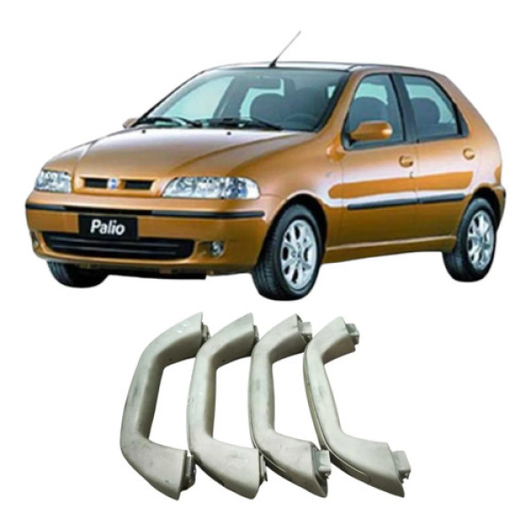 Jogo Alça De Segurança Do Teto Fiat Palio 2001 735597638