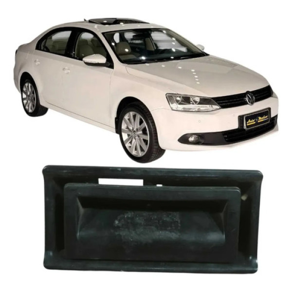 Maçaneta Tampa Porta Mala Volkswagen Jetta 2013 2.0 Original Preto