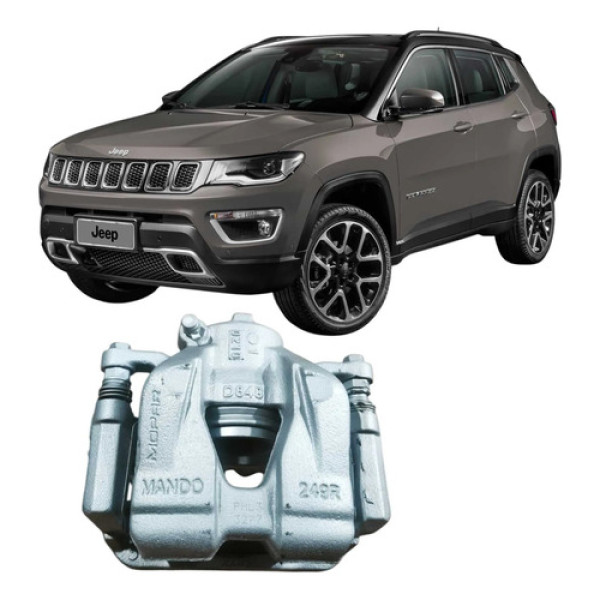 Pinça Dianteira Direita Jeep Compass 2020 2.0 Flex Original