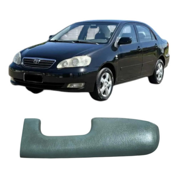 Acabamento Puxador Porta Tras Direita Toyota Corolla 2004 Preto