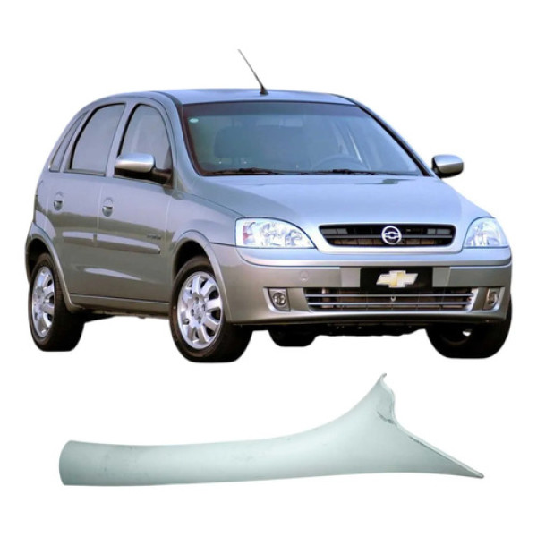 Coluna Para-brisa Direito Chevrolet Corsa 2006 Original Branco