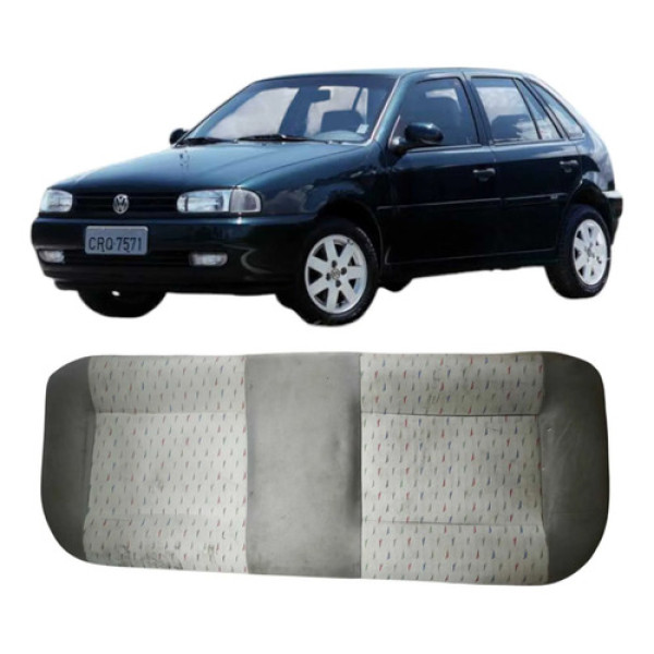 Assento Banco Traseiro Volkswagen Gol 1999 1.0 Original Cinza