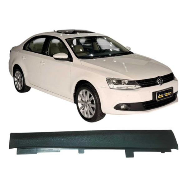 Acabamento Soleira Diant Direito Volkswagen Jetta 2.0 2013 Preto