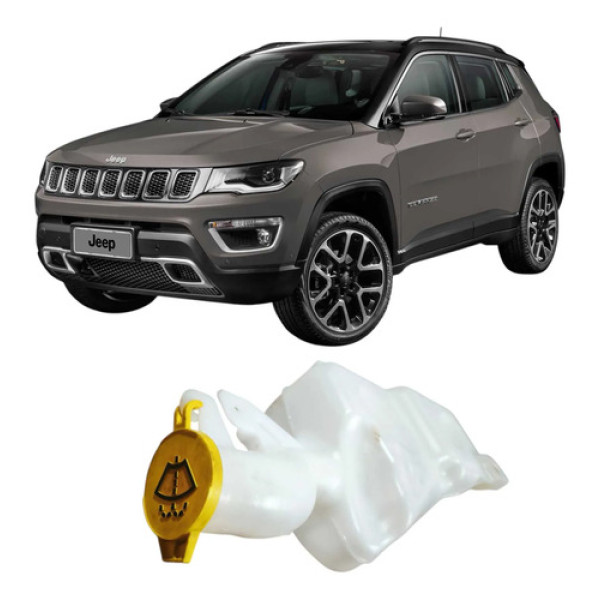Reservatorio Agua Limpador Jeep Compass 2020 2.0 Original Branco