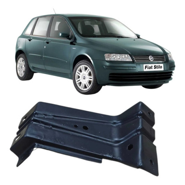 Suporte Parachoque Traseiro Stilo 2003 1.8 7899686 Original