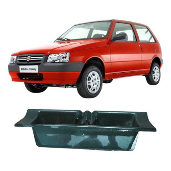 Porta Objetos Painel Fiat Uno 2010 1.0 2p Original Preto