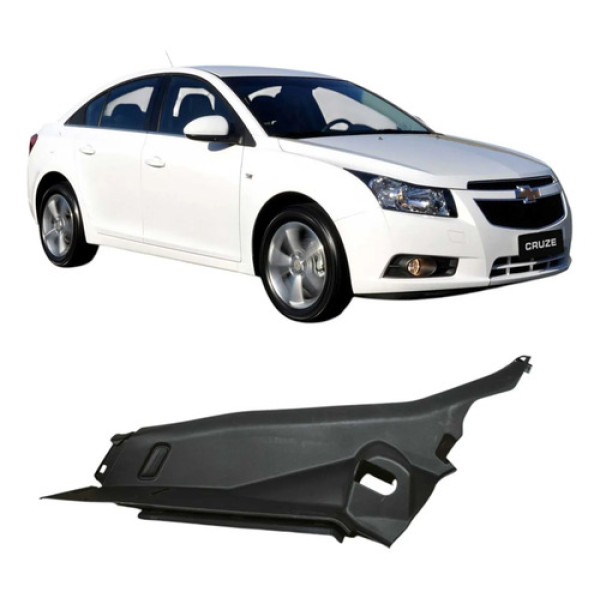 Soleira Traseira Esquerda Gm Cruze Sedan 2013 1.8 Original Rosa
