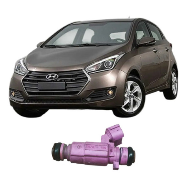 Bico Injetor Combustivel Hyundai Hb20 2016 1.0 3c Original 220v
