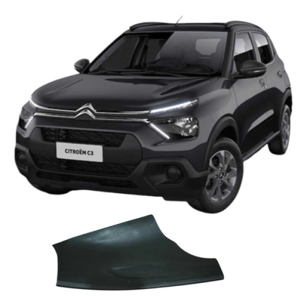 Soleira Porta Traseira Direita Citroen C3 2017 9677360677 Preto