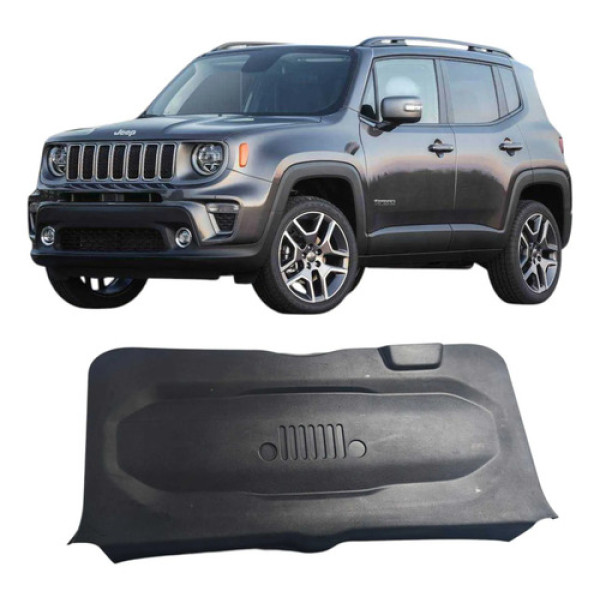 Acabamento Tampa Traseira Jeep Renegade 2015 2016 735580879 Cinza
