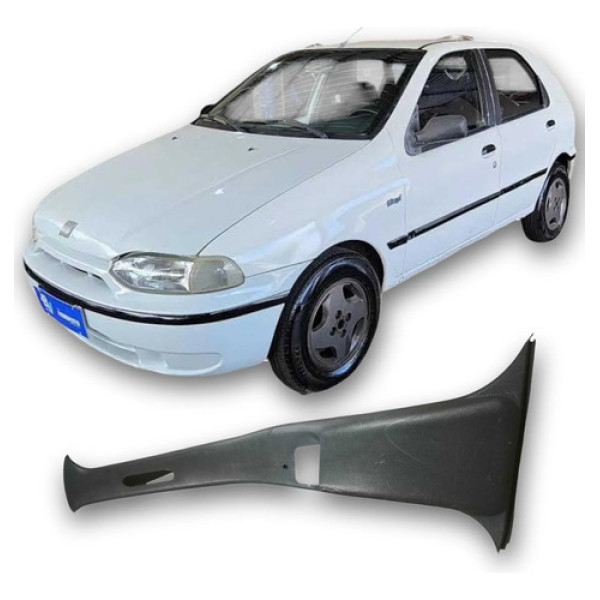 Moldura Coluna Central Esquerda Fiat Palio 1997 1.0 Ori