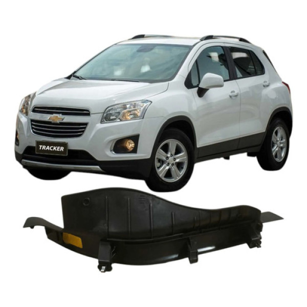 Soleira Traseira Esquerda Chevrolet Tracker 2015 1.8 Orig Preto