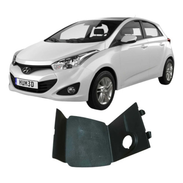 Moldura Central Acendedor Hyundai Hb20 2014 84621-1s000 Preto