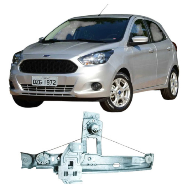 Mauquina Vidro Traseiro Direito Ford Ka 2015 1.0 3c Original