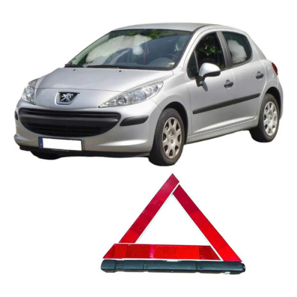 Triângulo De Segurança Para Peugeot 207