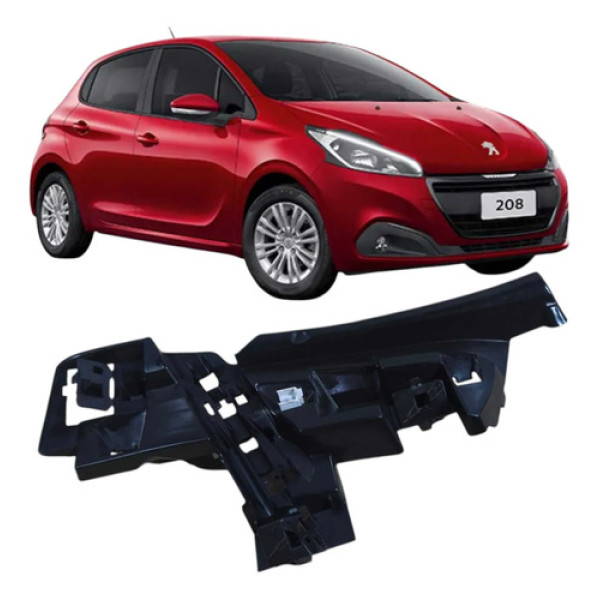 Suporte Guia Para-choque Traseiro Esquerdo Peugeot 208 2019