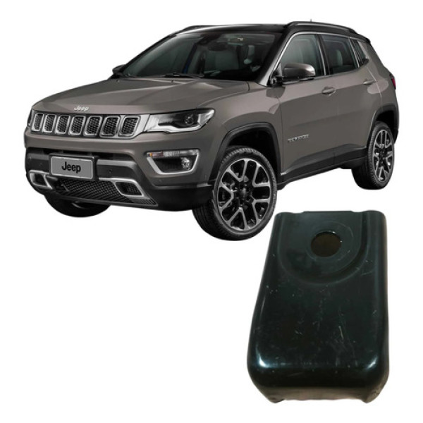Suporte Chapa Trava Banco Jeep Compass 2020 2.0 Original Cinza