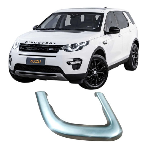Moldura Maçaneta Traseira Esquerda Discovery 2018 Fk72237b07 Cinza Traseira