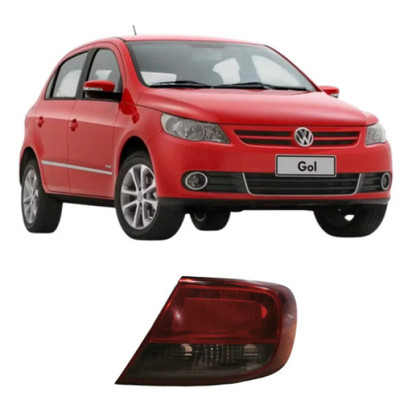 Lanterna Traseira Direita Vw Gol 2010 Original 5u6945096d Direito/passageiro Vermelho