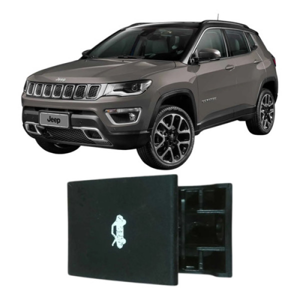 Puxador Abertura Capo Jeep Compass 2020 2.0 Original