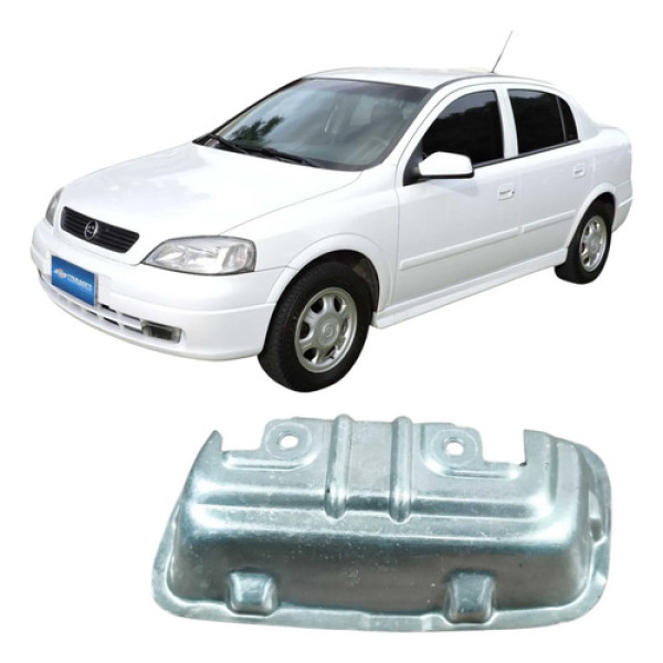 Suporte Maçaneta Dianteira Esquerda Chevrolet Astra 2000 Prateado Dianteira
