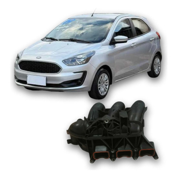 Coletor Admissão Ford Ka 2019 1.0 3c 7353590 Original 