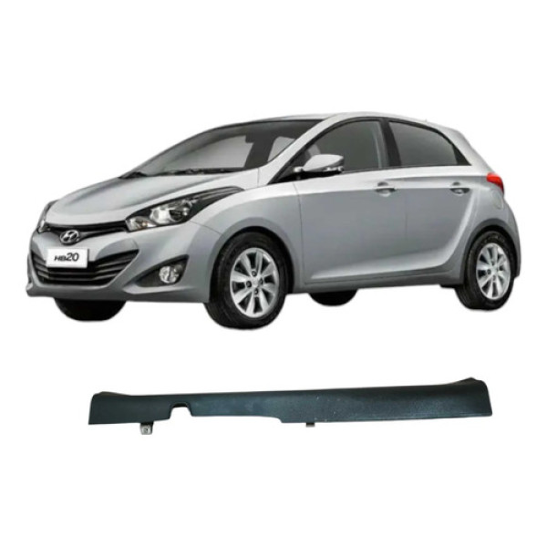 Soleira Porta Dianteira Esquerda Hyundai Hb20 2014 633440002 Preto