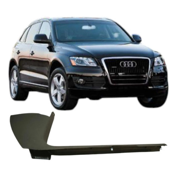 Acabamento Soleira Dianteira Direita Audi Q5 2012 8r1867272 Preto
