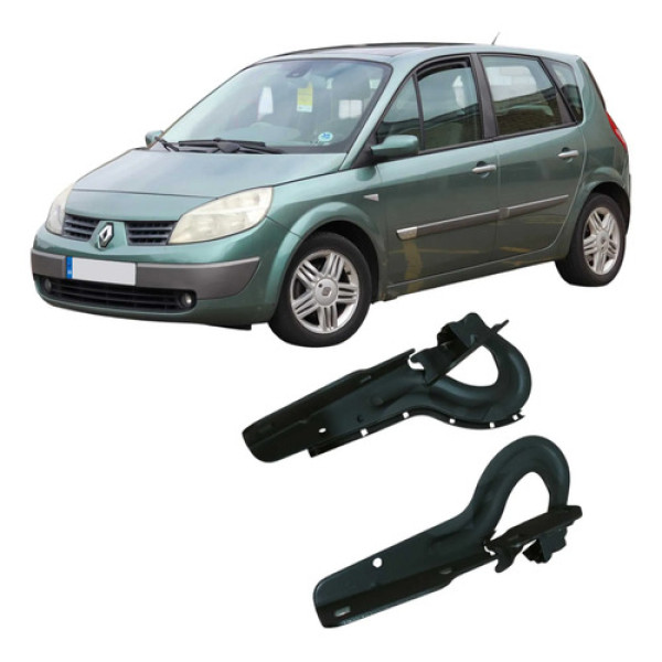 Par Dobradiça Capo Renault Scenic 2009 1.6 Original 