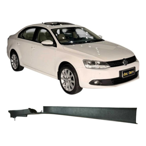 Soleira Dianteira Esquerd Volkswagen Jetta 2013 2.0 Original Preto