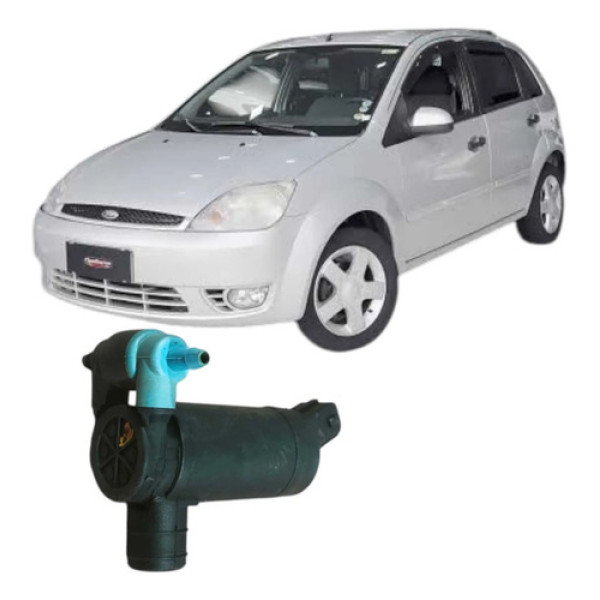 Motor Limpador Agua Ford Fiesta 2005 1.0 Original