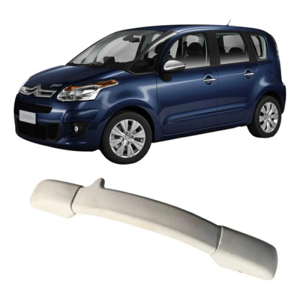 Alça Teto Pqp Traseiro Direito Citroen C3 2014 9650189677  Bege