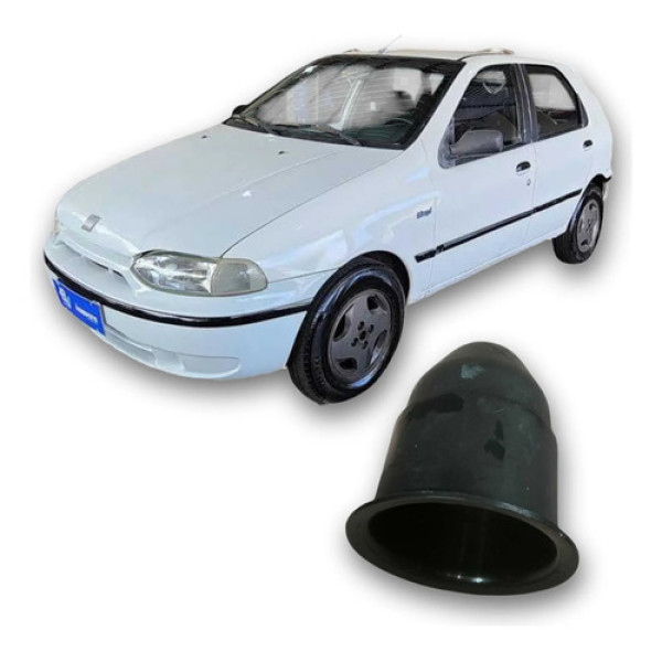 Moldura Tampa Amortecedor Traseira Fiat Palio 1997 Branco
