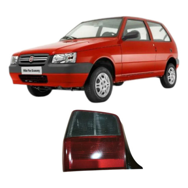 Lanterna Traseira Esquerda  Palio 2012 1.0 5200209 Original Esquerdo/motorista Vermelho