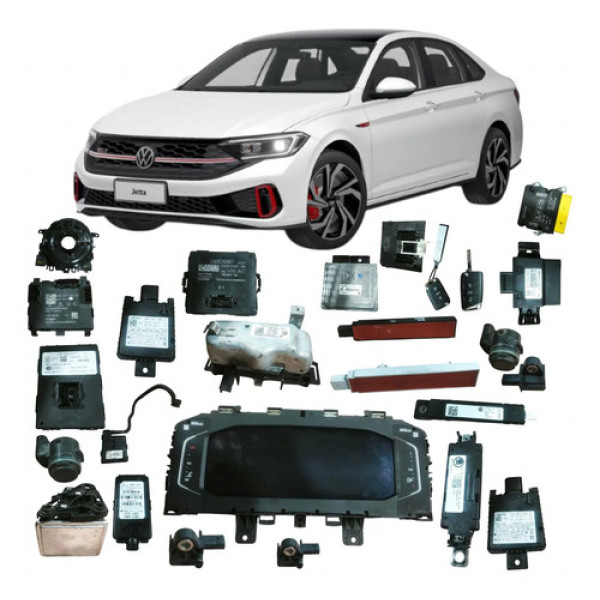 Kit Code Módulo Injeção Jetta Gli 2.0 2023 30.00km 06k907425