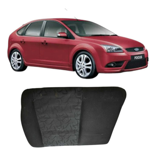 Banco Escoro Traseiro Esquerdo Ford Focus 2008 Original Cinza-escuro