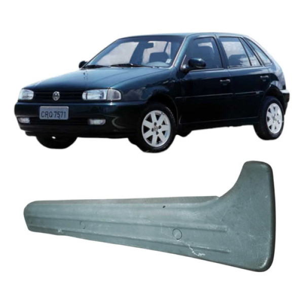 Soleira Dianteira Esquerda Volkswagen Gol 1999 373853813 Cinza