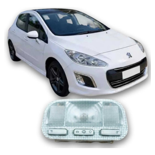 Luz Interna Teto Peugeot 207 2009 1.4 Original 7383939