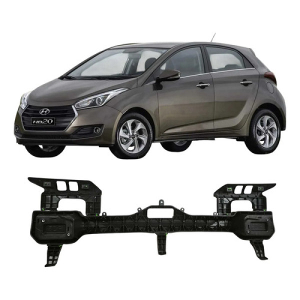 Guia Parachoque Traseiro Hyundai Hb20 2016 1.0 3c 866351s500