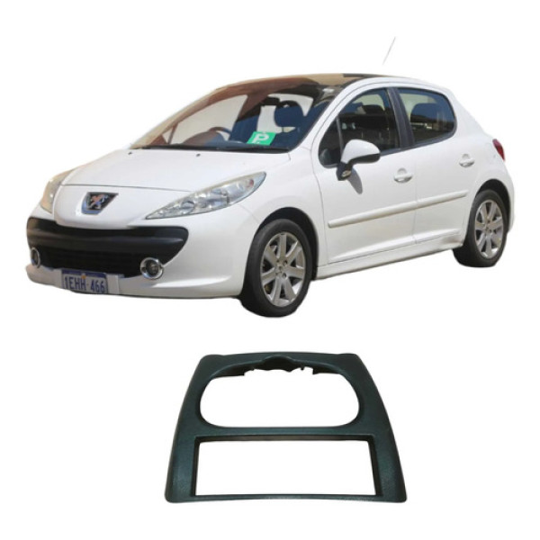 Moldura Central Painel Peugeot 207 2009 Original 9682993277