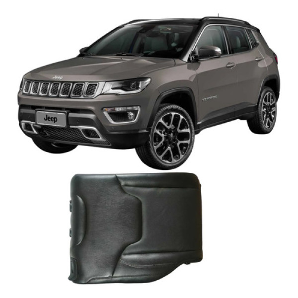 Encosto Direito Banco Traseiro Jeep Compass 2020 Original Cinza