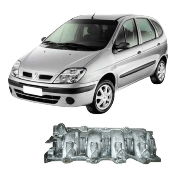 Base Coletor Admissão Renault Scenic 2009 1.6 Original