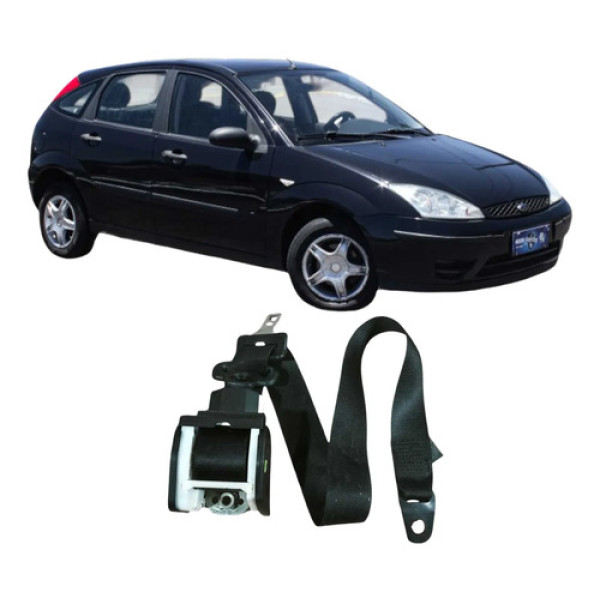 Cinto Traseiro Esquerdo Ford Focus 2009 1.6 Original 