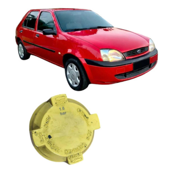 Tampa Reservatório Agua Radiador Ford Fiesta 1.0 2000 4p