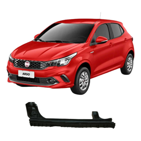 Guia Vidro Dianteiro Direito Fiat Argo 2018 52045911 Preto